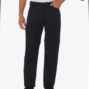 Eddie Bauer Men’s Tech Convertible Pant Color Black Size 40x30